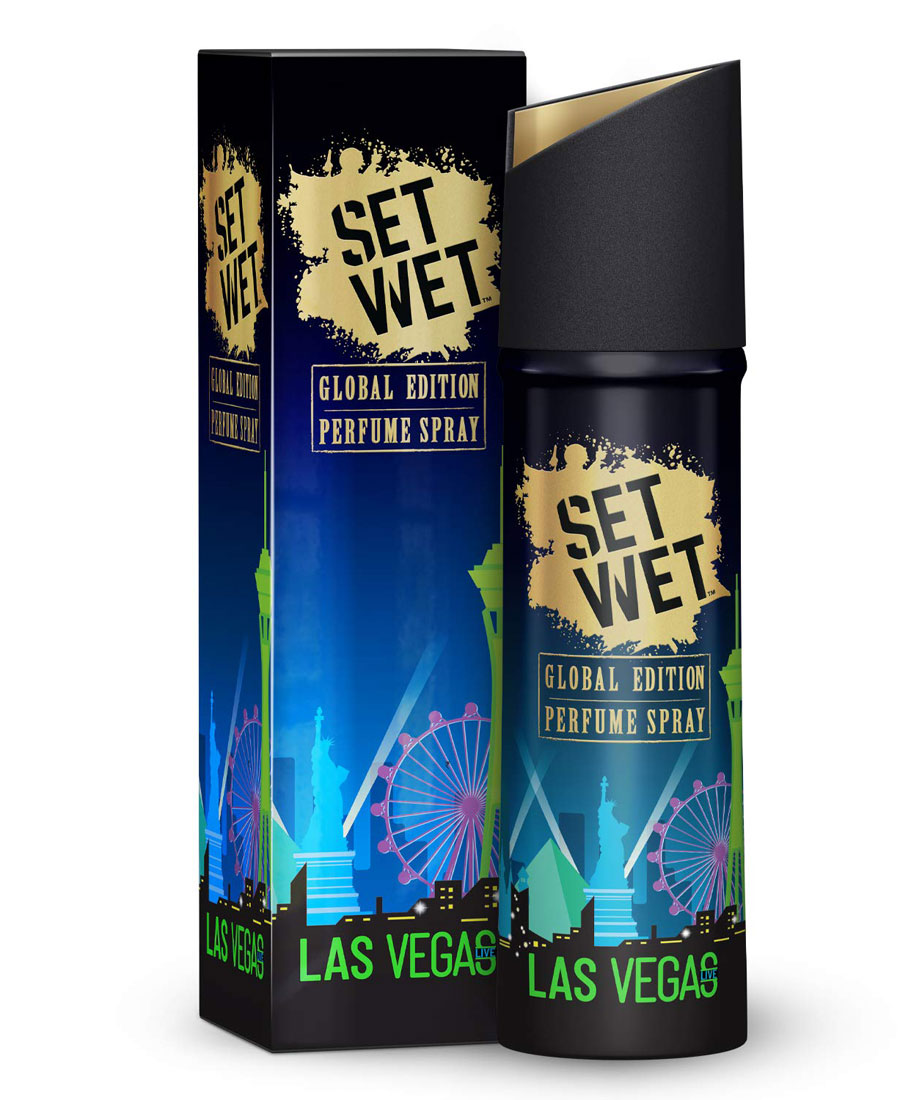 Set wet global edition perfume spray las vegas 120 ml