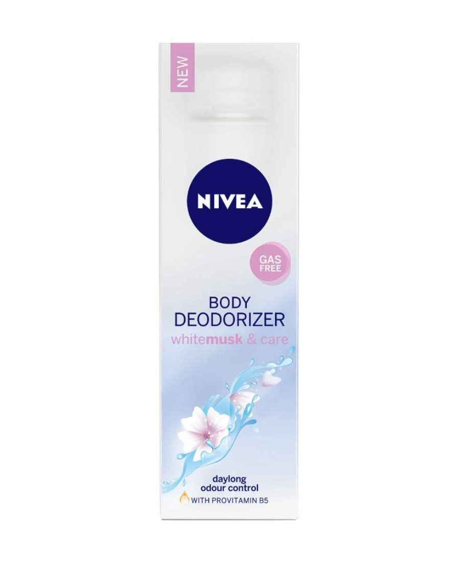 Nivea body deodorizer white musk & care 120ml