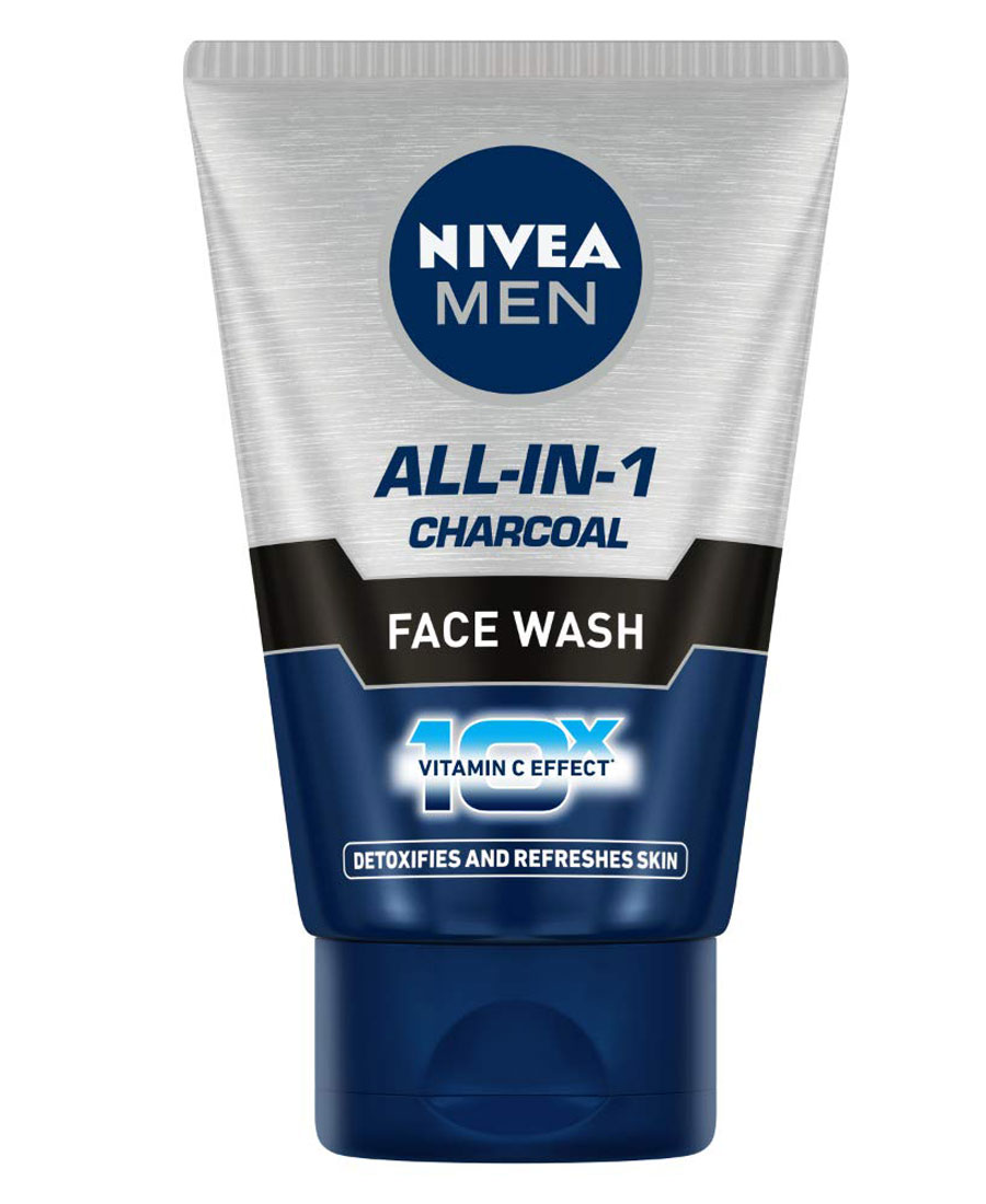 Nivea men all-in-1 charcoal face wash 100gm