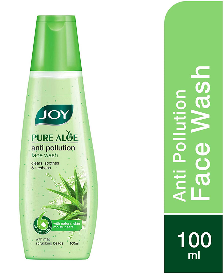 Joy pure aloe anti pollution face wash 100 ml