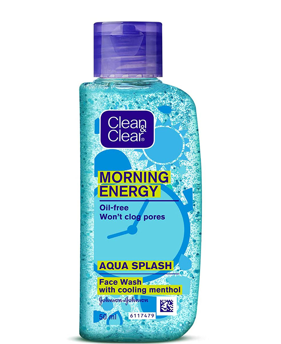 Clean & clear morning energy aqua splash facewash 50 ml