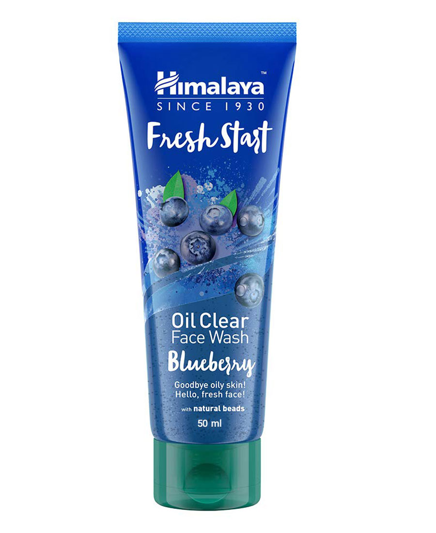 Himalaya fresh start oil clear face wash blueberry 50 ml