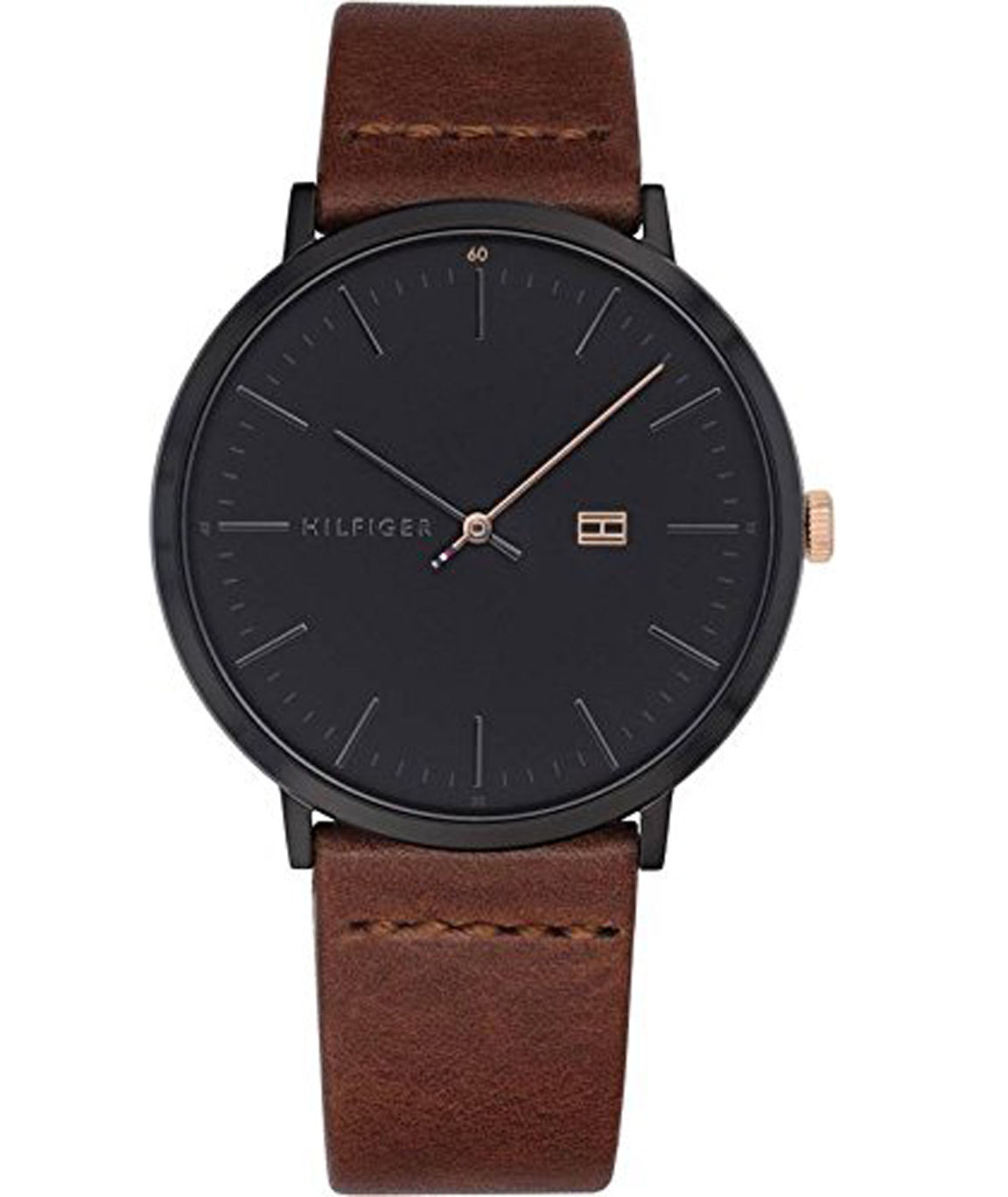 Tommy Hilfiger Analog Black Dial Men`s Watch - TH1791461