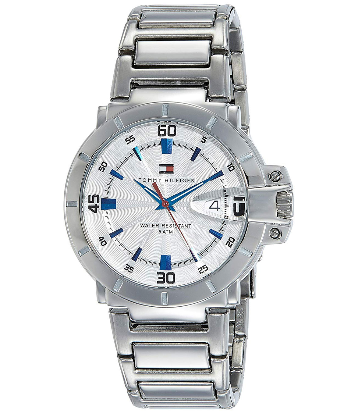 Tommy Hilfiger Analog Silver Dial Men`s Watch