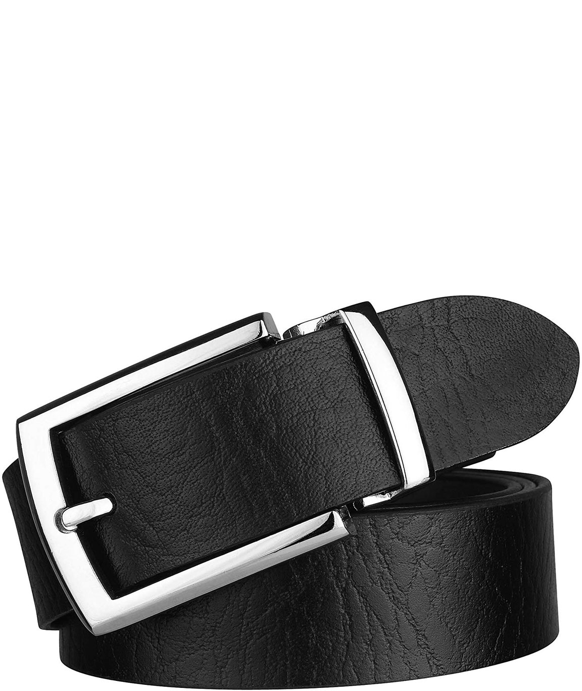 Urban alfami Men`s Genuine Original Leather Black Belt (1Year Guarantee) - belts for mens leather - belts for men casual stylish- belts for men formal branded-gents belt BKCB-04