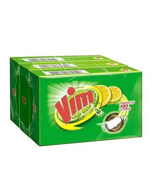 Vim Dishwash Bar - 300g (Pack of 3)