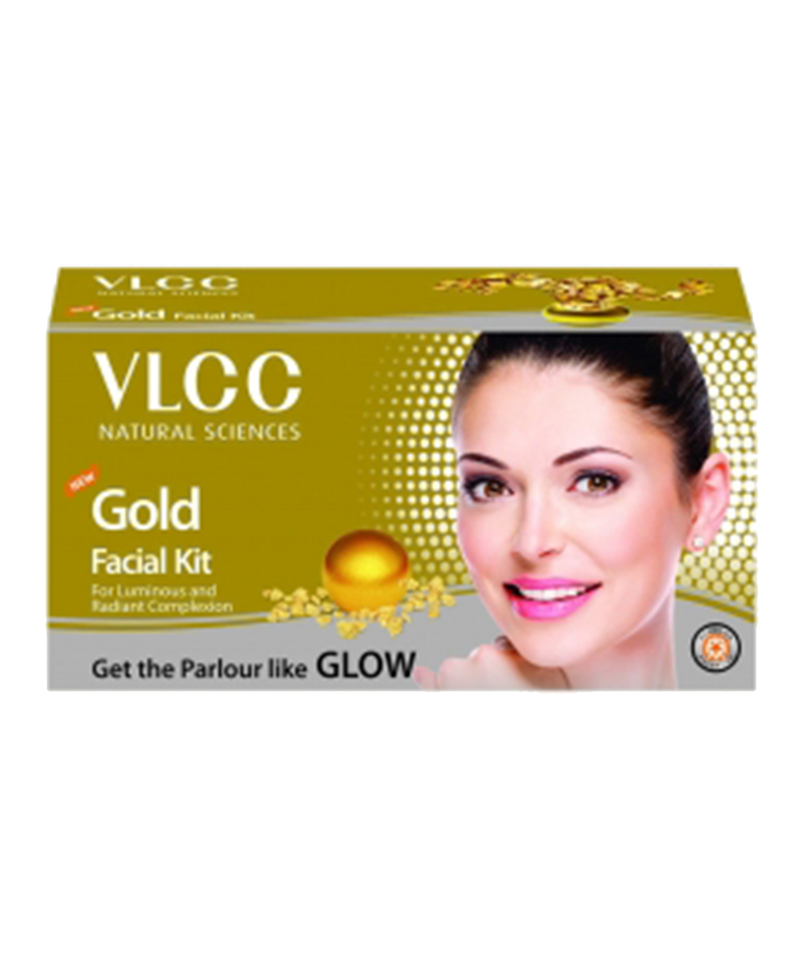 VLCC Gold Facial Kit, 60gm with Free Party Glow Facial Kit, 60gm