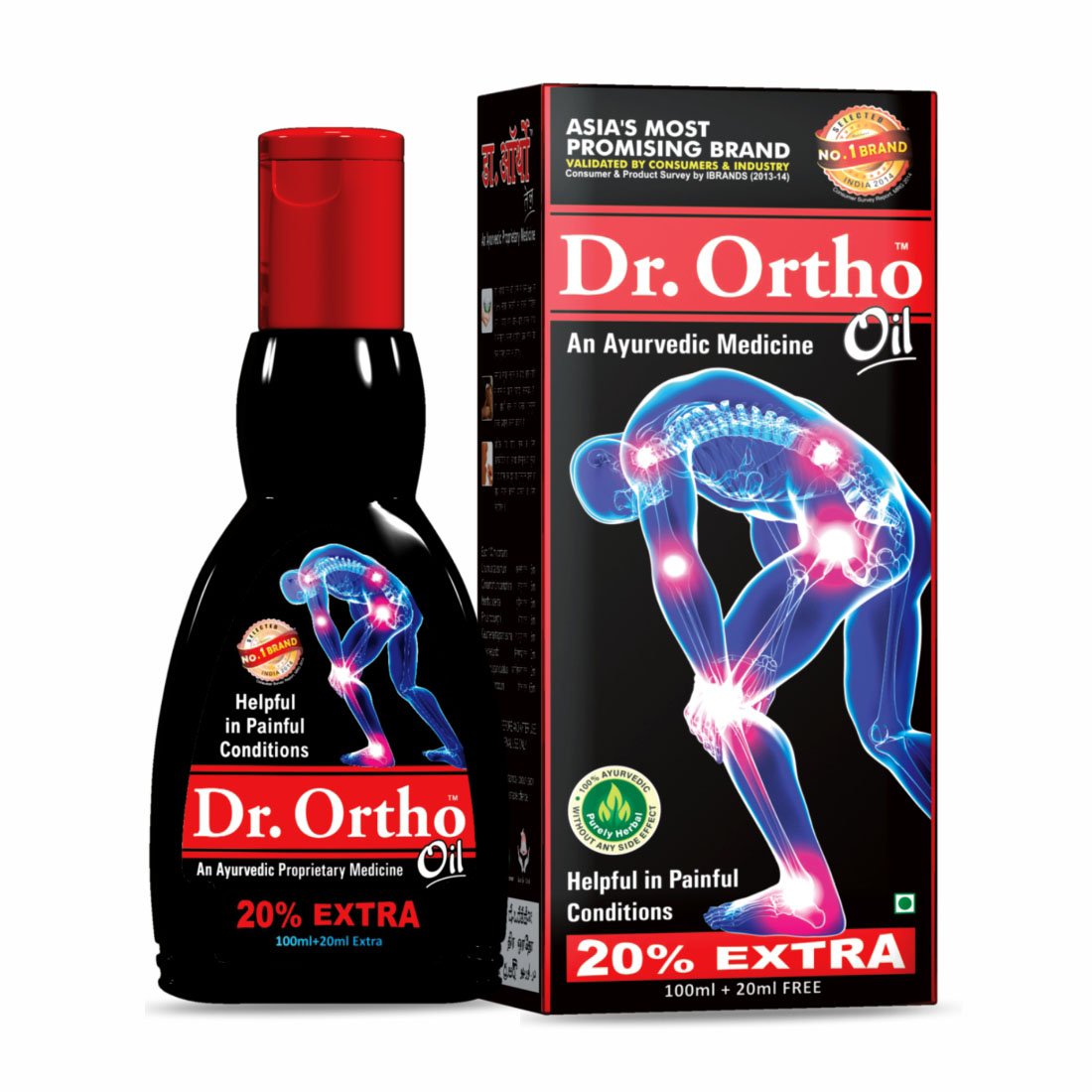 Dr Ortho Pain Relief Oil - 100ml+20ml Extra