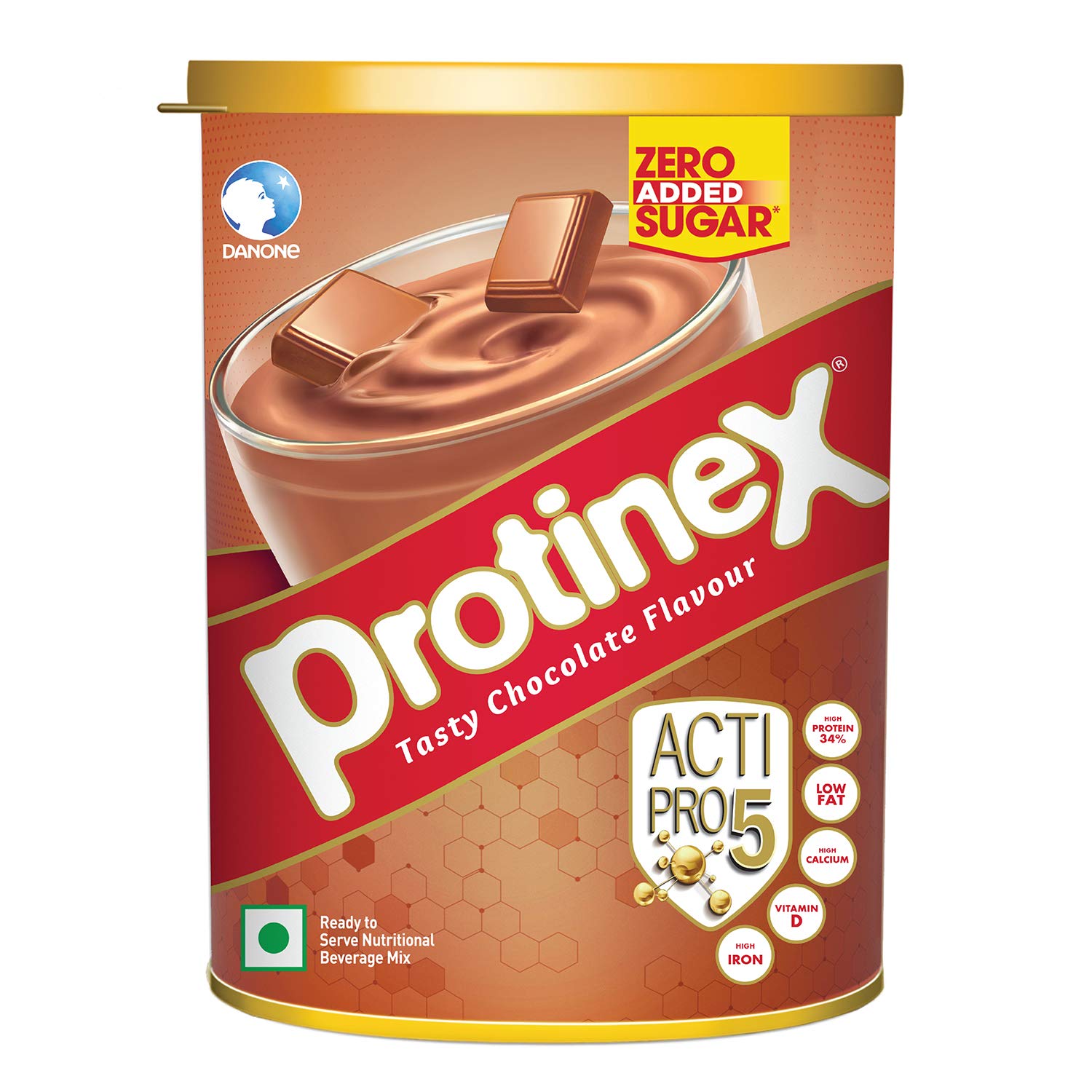 Protinex Health And Nutritional Drink Mix For Adults with High protein & 10 Immuno Nutrients, Tasty Chocolate, 400gm