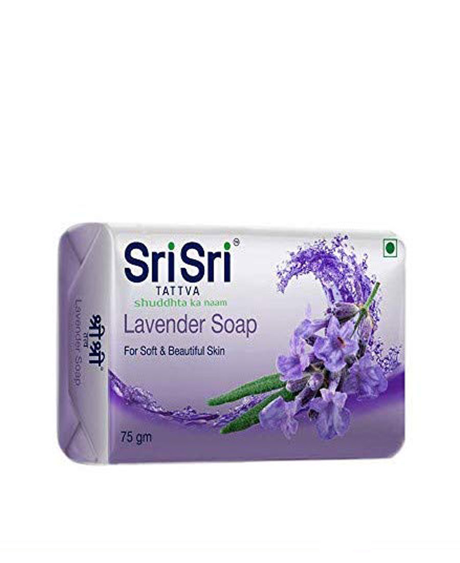 Sri Sri Tattva Lavender Soap, 75gm (Pack Of 3)