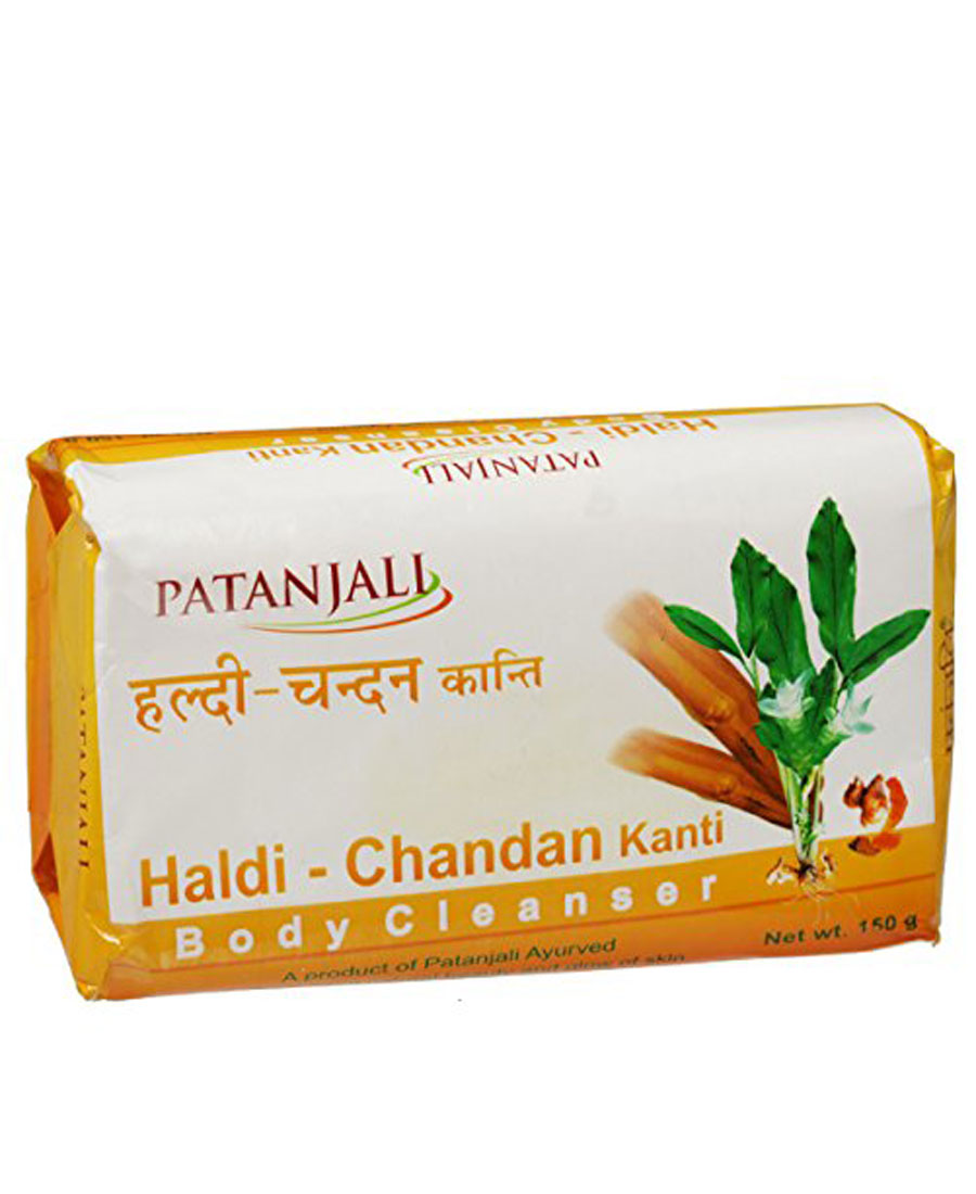 Patanjali Haldi Chandan Kanti Body Cleanser - 150 gm