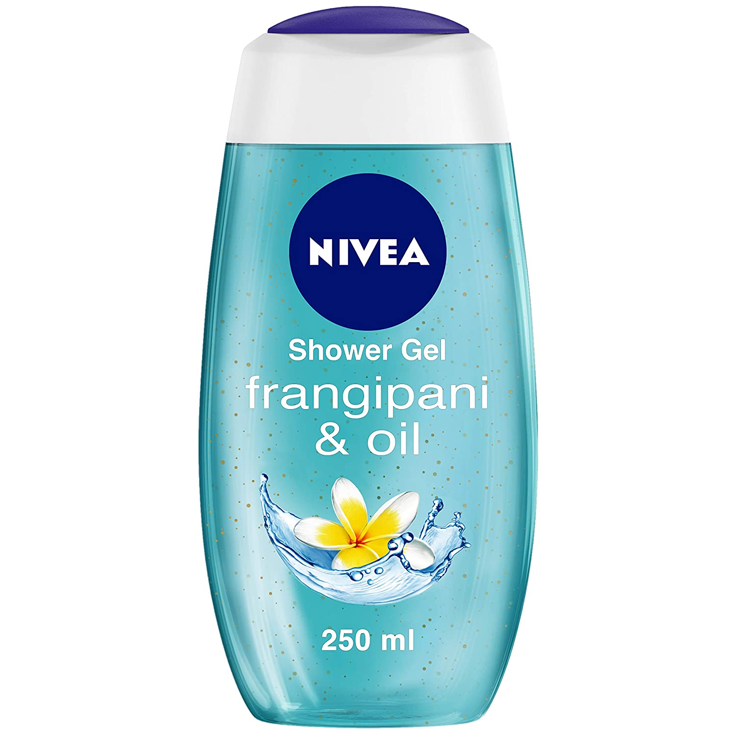 NIVEA Shower Gel, Frangipani & Oil Body Wash, Women, 250ml