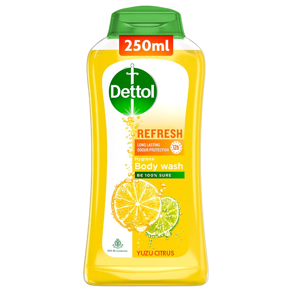 Dettol Body Wash and Shower Gel, Refresh - 250ml