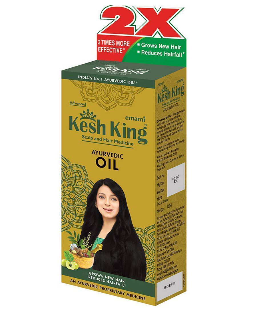 Kesh King Ayurvedic Anti Hairfall Hair Oil, 300ml
