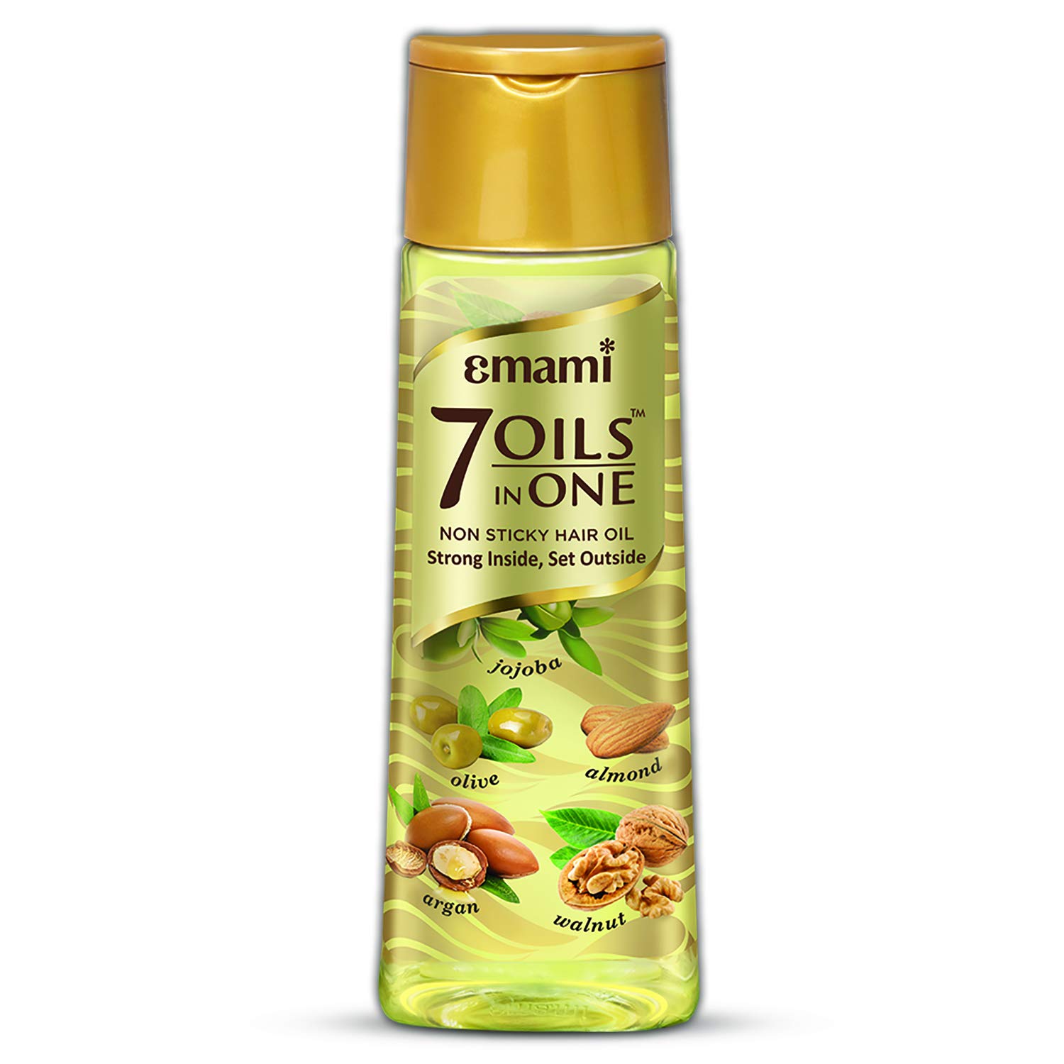 Emami 7 oils in one hair oil, non-sticky, strong inside and set outside- 300ml