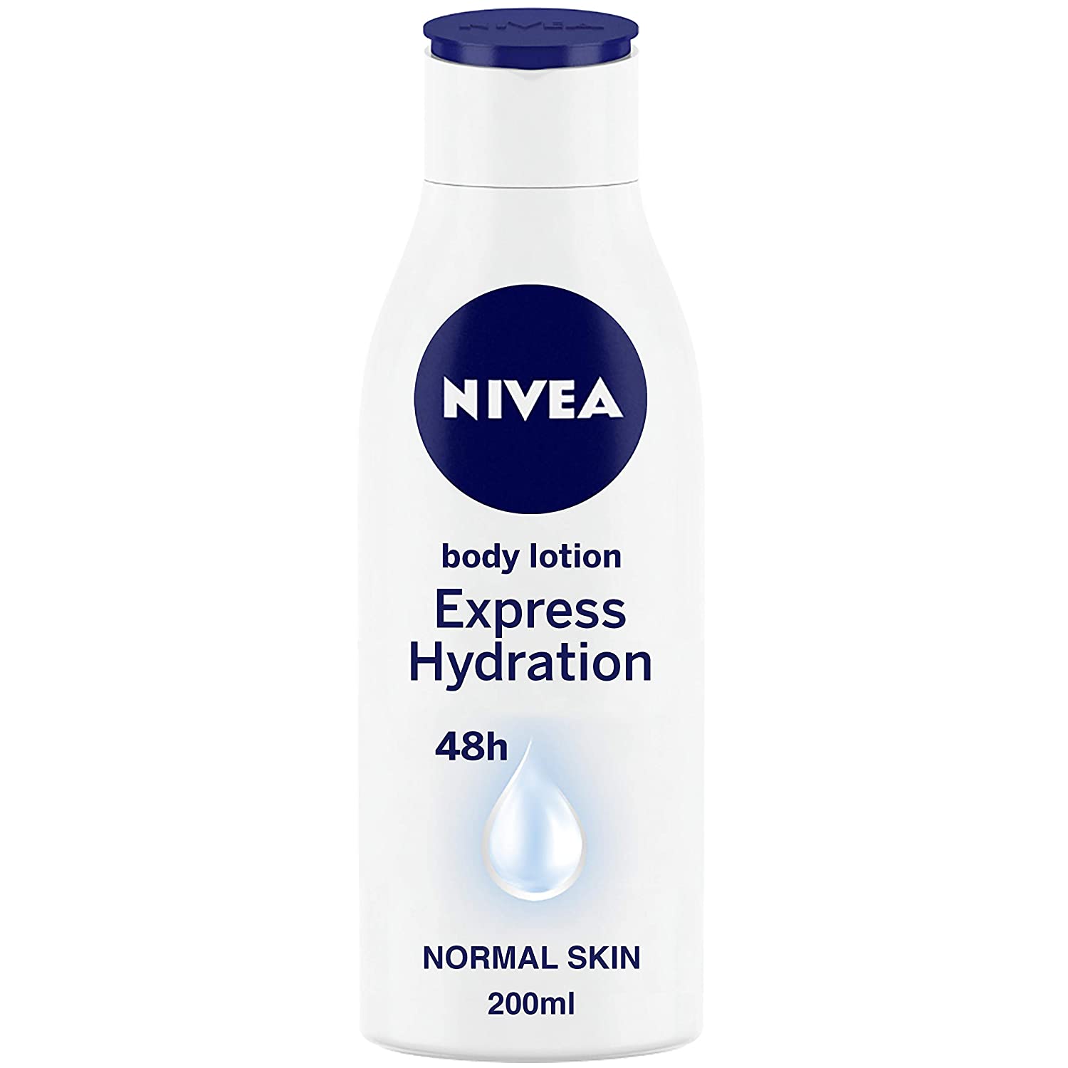 NIVEA Body Lotion For Men & Women, Express Hydration, for Fast Absorption, 200 ml