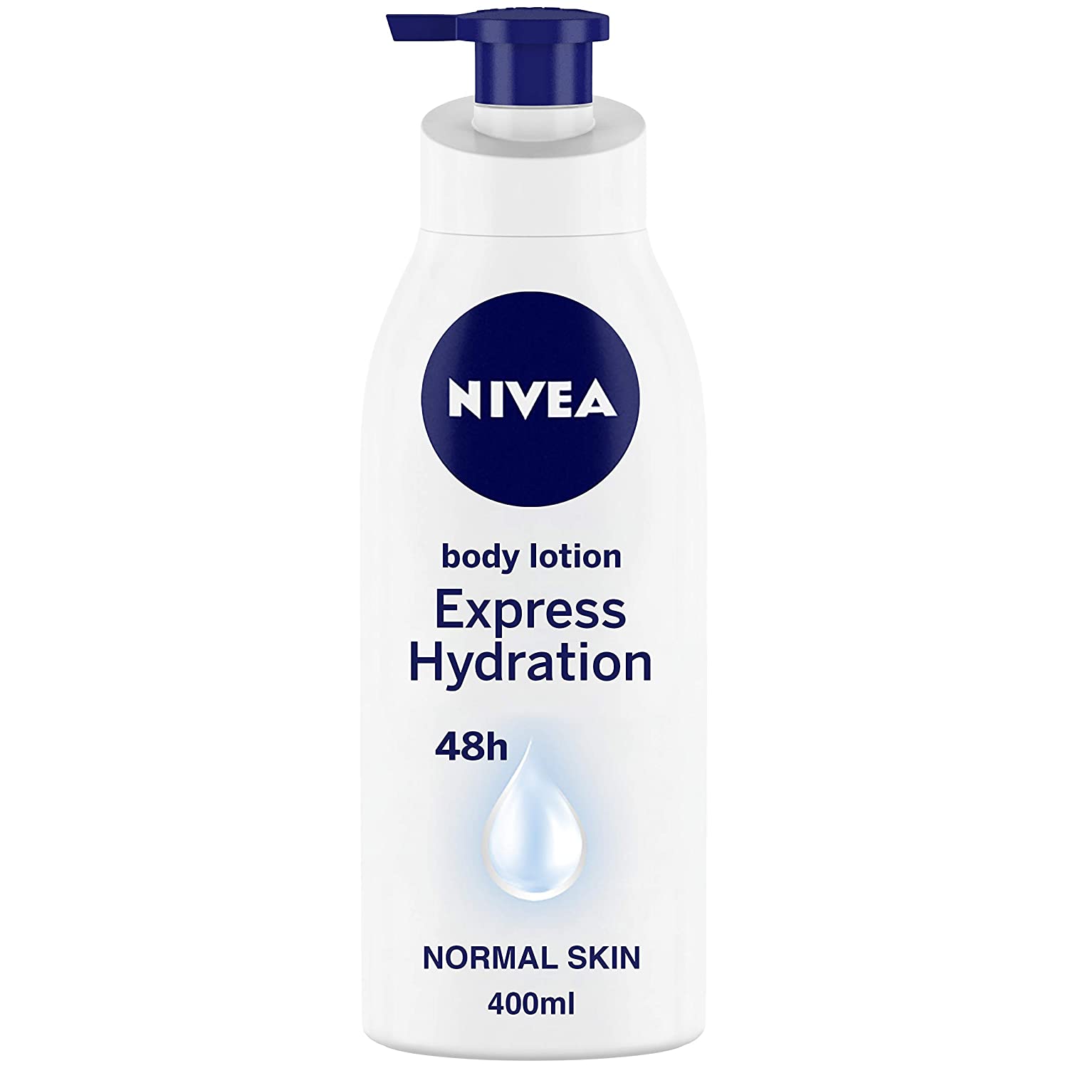 NIVEA Body Lotion For Men & Women, Express Hydration, for Fast Absorption, 400 ml