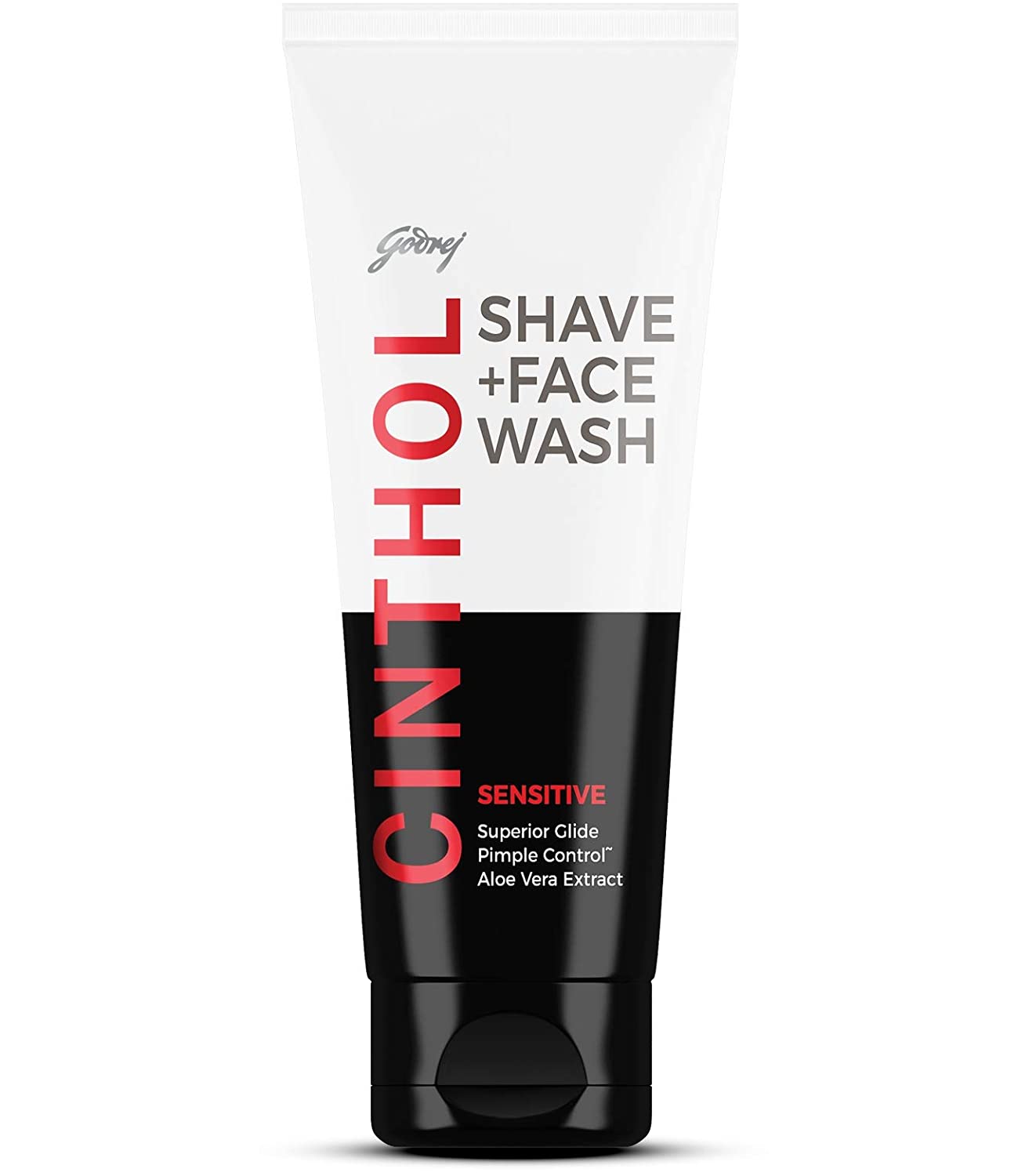 Cinthol 2-in-1 Shaving Cream + Face Wash - SENSITIVE, 50gm