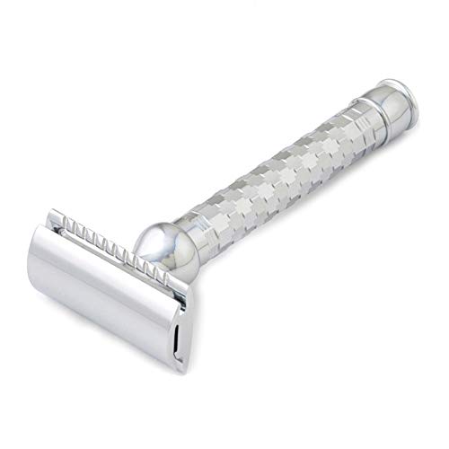 Pearl Shaving Double Edge Safety Razor SHD-24 (CloseComb,Chrome)