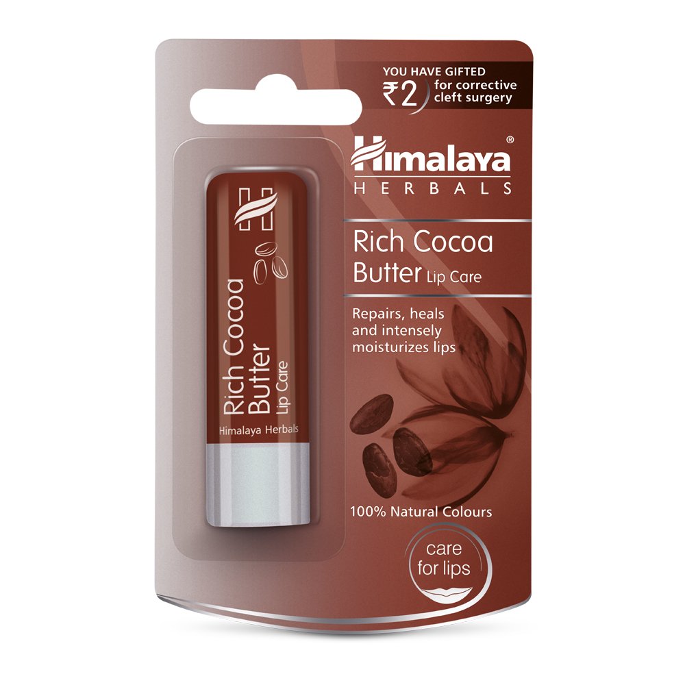 Himalaya Rich Cocoa Butter Lip Care, 4.5gm