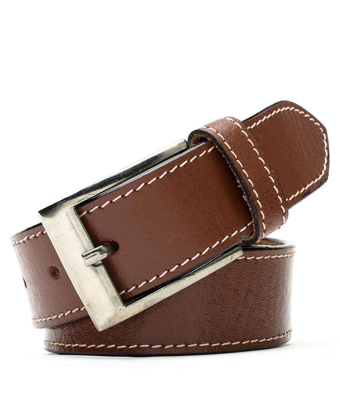 Winsome brown colour leather (pack of 1)Belt