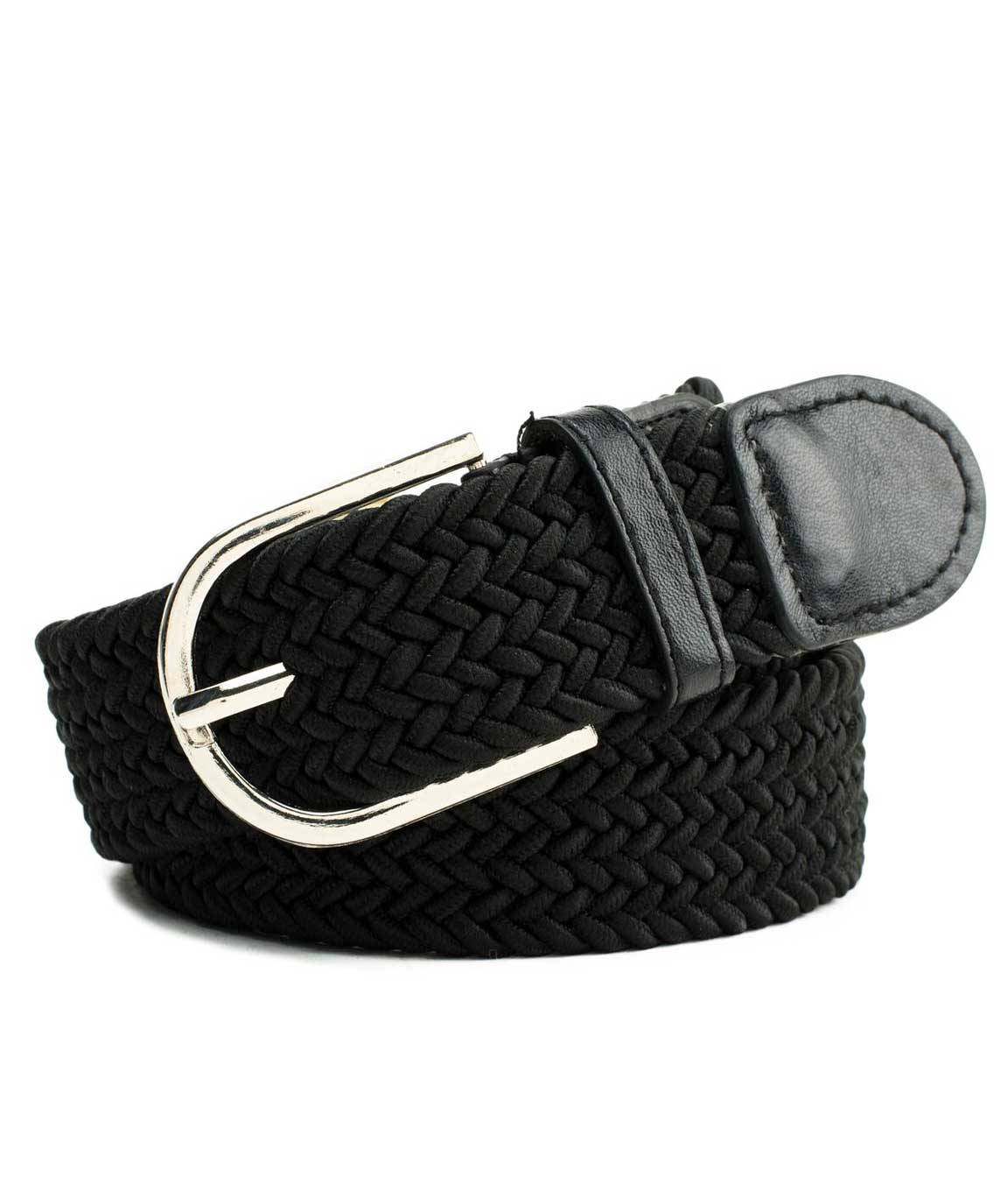 Winsome Deal Black Leather Casual Belt For Men`s