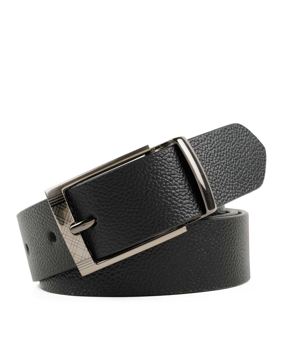 Winsome Deal Black Leather Formal Belt For Men`s