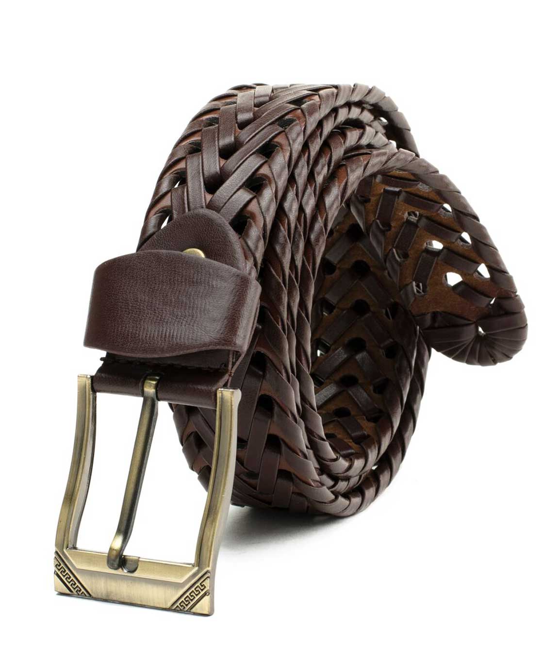Winsome Deal Brown Leather Casual Belt For Men`s
