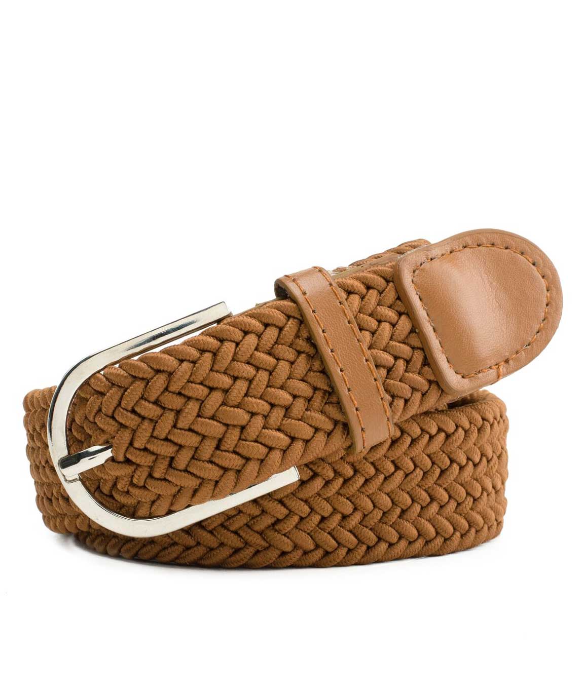 Winsome Deal Tan Leather Casual Belt For Men`s