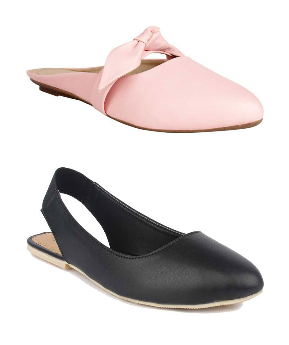 WOMEN BELLIES (PINK/BLACK)