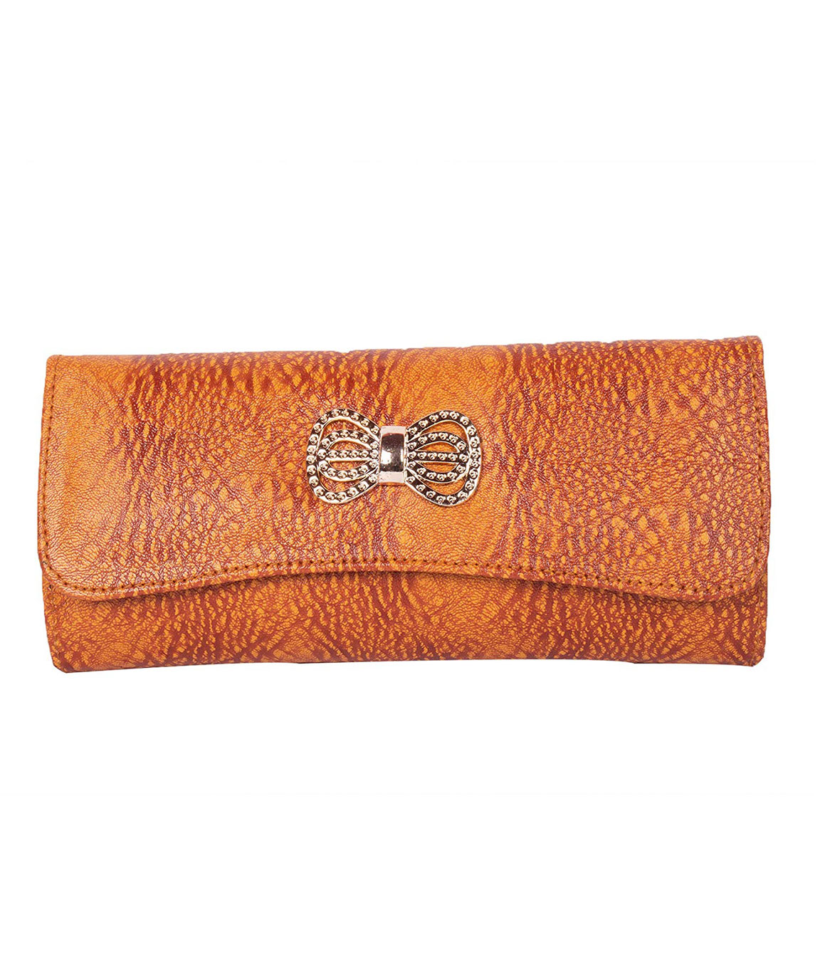 Women Girls Leather Wallets Lady Fashion Long Purse Handbag Women`s Clutches/Genuine Leather Wallet/Purse For Women and Girls(orange)