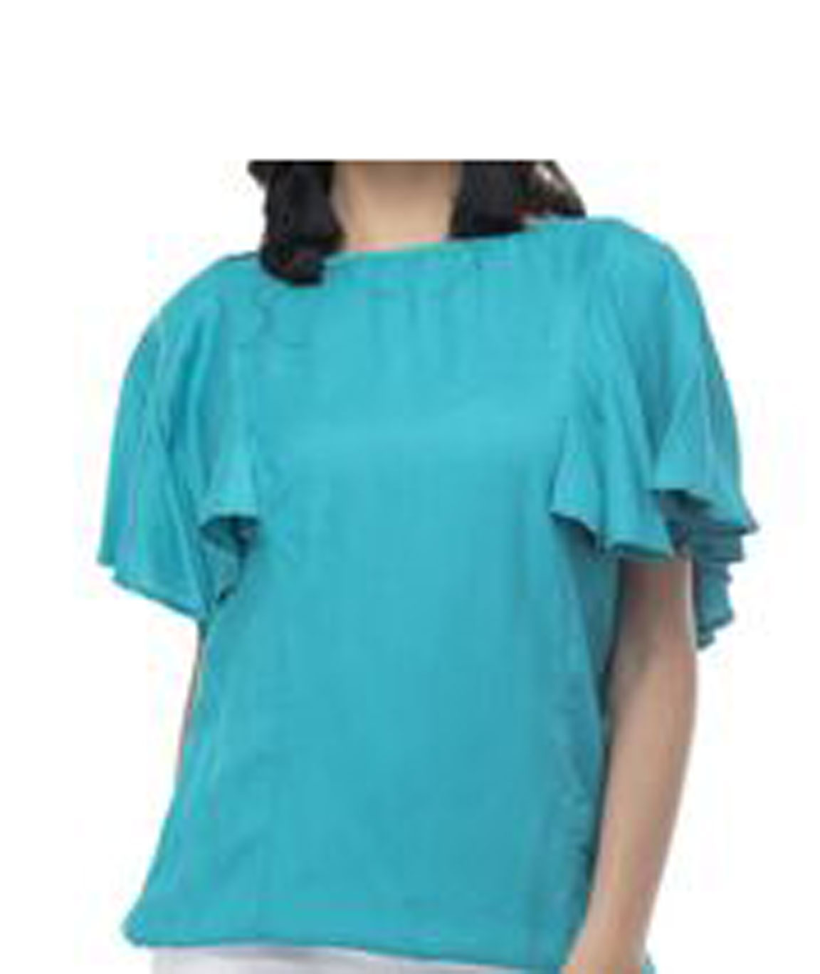 Women Stylish Top(Blue)