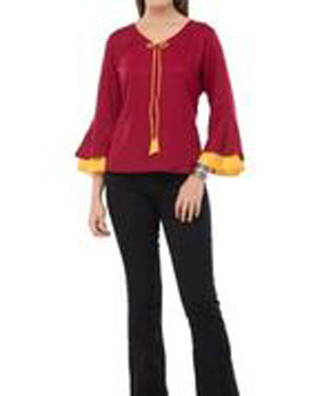 Women Stylish Top(Maroon)