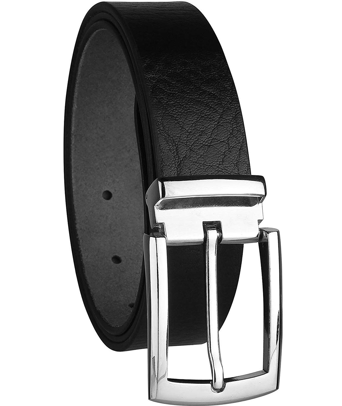 ZORO formal/casual black genuine leather belts for mens- 1 year guarantee, Gift for gents