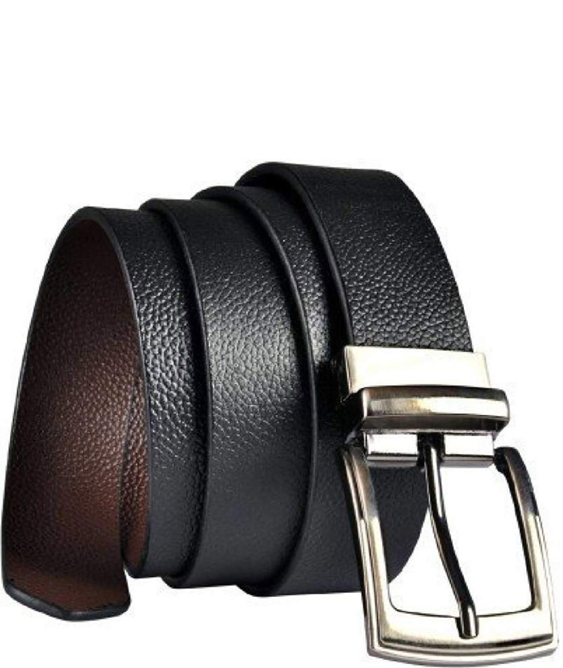 ZORO Genuine leather reversible belt, formal belt for men black belt, 1 Year guarantee, gift for gents, black belt, brown belt
