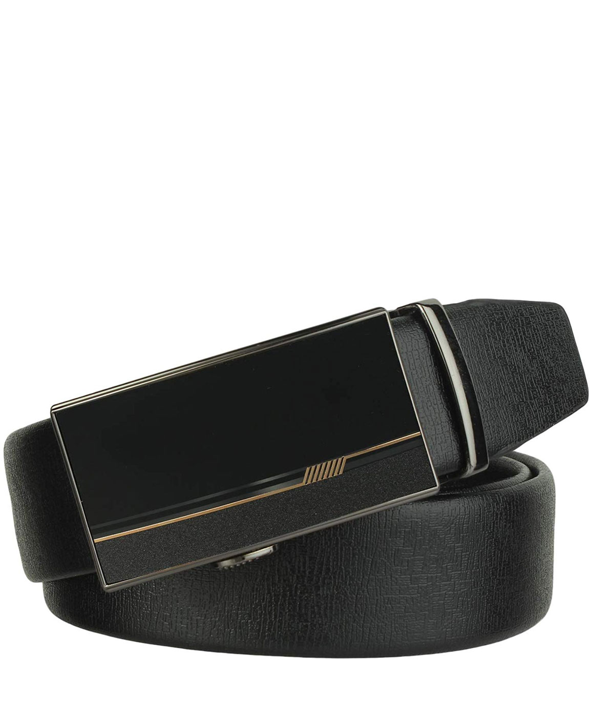 ZORO PU Leather Adjustable autlock ratched Buckle Belts Fashion Waist belt For Casual and Formal - Belt For Men, leather belt for men formal branded,gents belt, formal belt for mens
