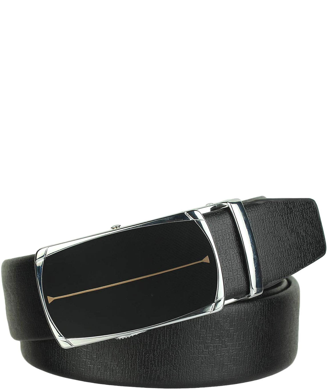 ZORO PU Leather Adjustable autlock ratched Buckle Belts Fashion Waist belt For Casual and Formal - Belt For Men, leather belt for men formal branded,gents belt, formal belt for mens