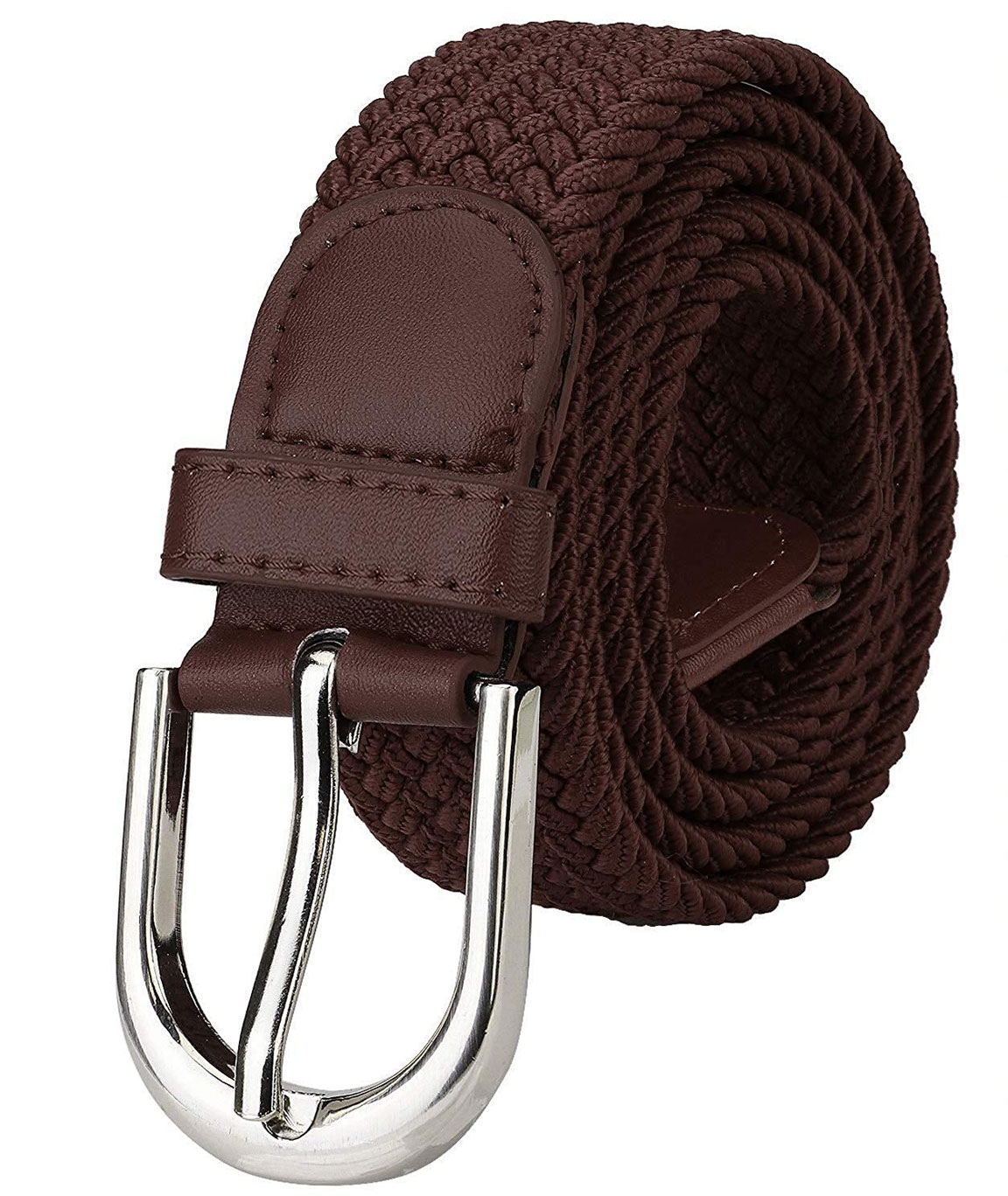 ZORO Stretchable braided cotton belt for men under 200, mens belt, flexible, fits on upto 36 inch waist size
