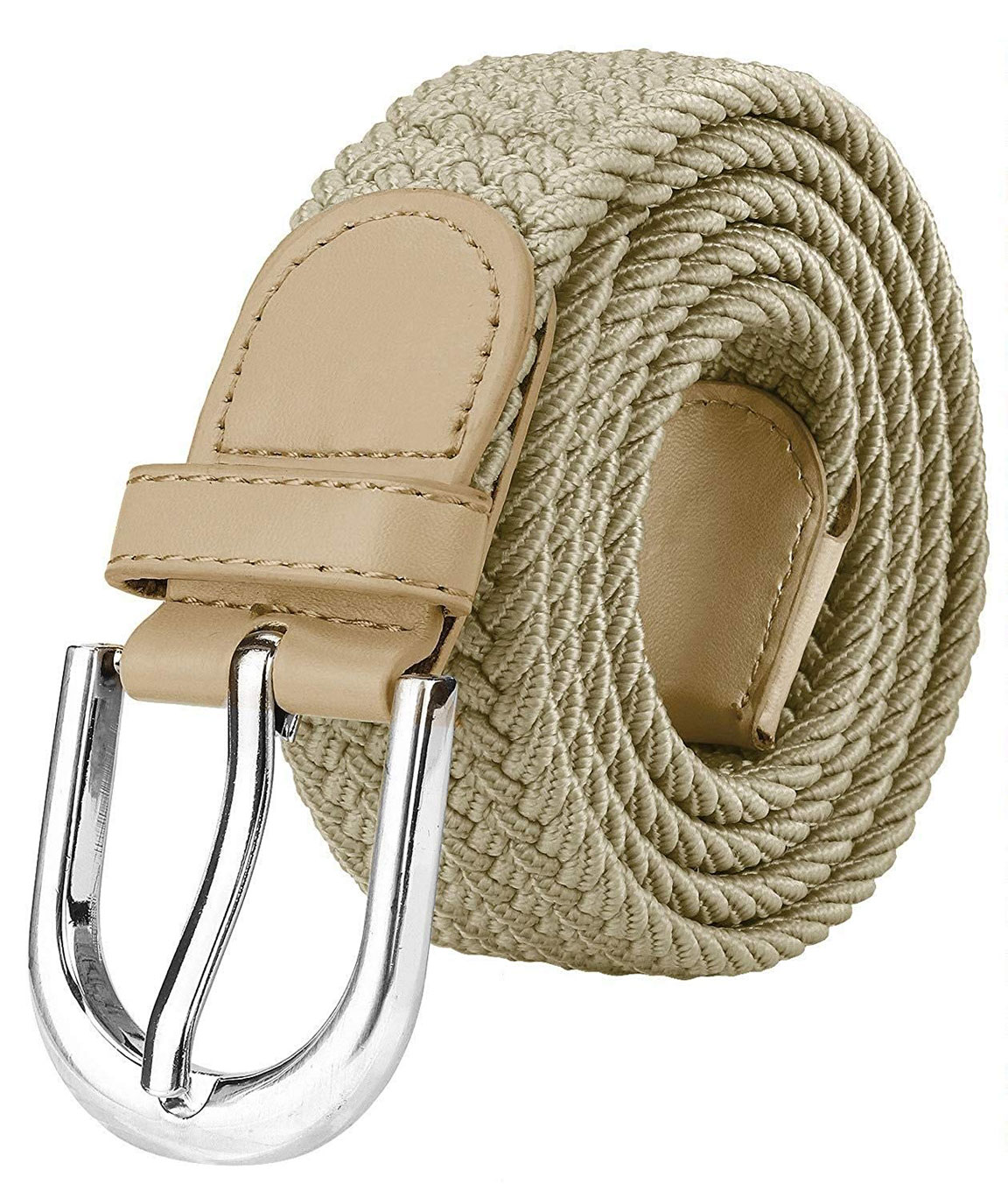 ZORO Stretchable braided cotton belt for men under 200, mens belt, flexible, fits on upto 36 inch waist size