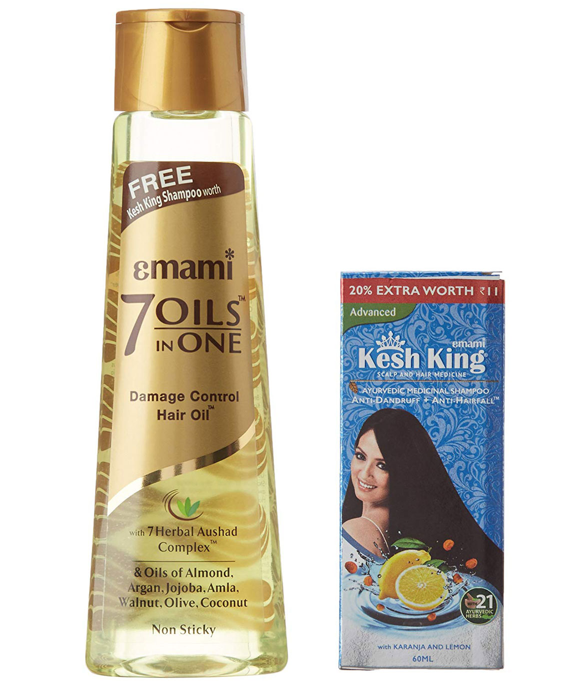 Buy Emami 7 Oils In One Non Sticky Hair Oil Free Boroplus Soap 75 g 200  ml Online  Flipkart Health SastaSundar