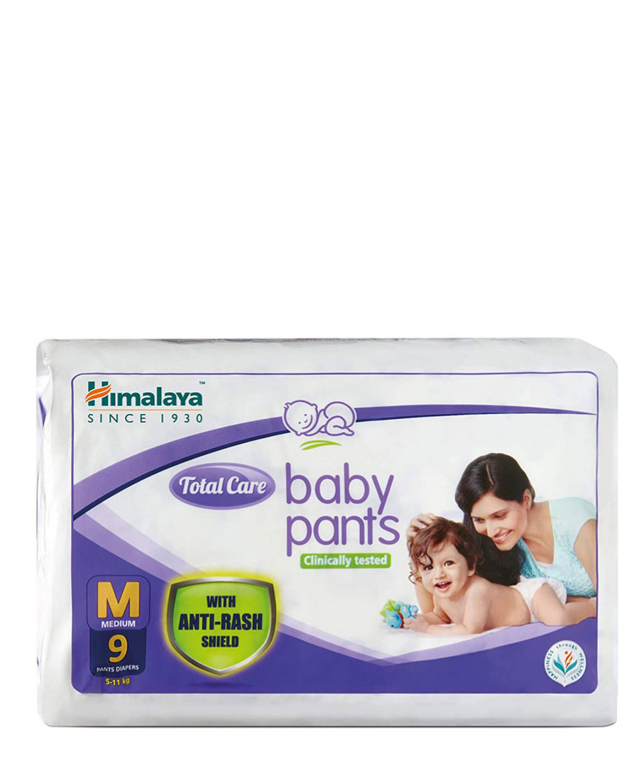 Himalaya Total Care Baby Pants Diapers, X Large, 54 Count