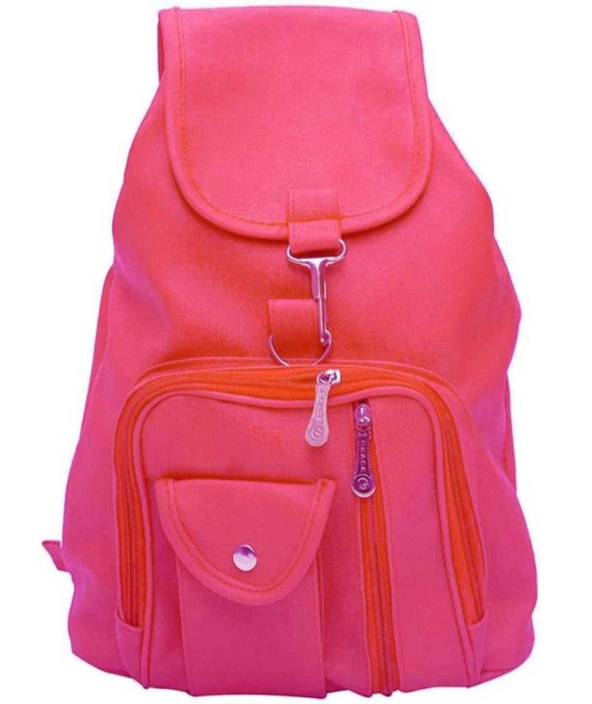 Pink Colour Girls Cartoon School Bag Backpack Age 3 to 5 Year   PehenkeDekho