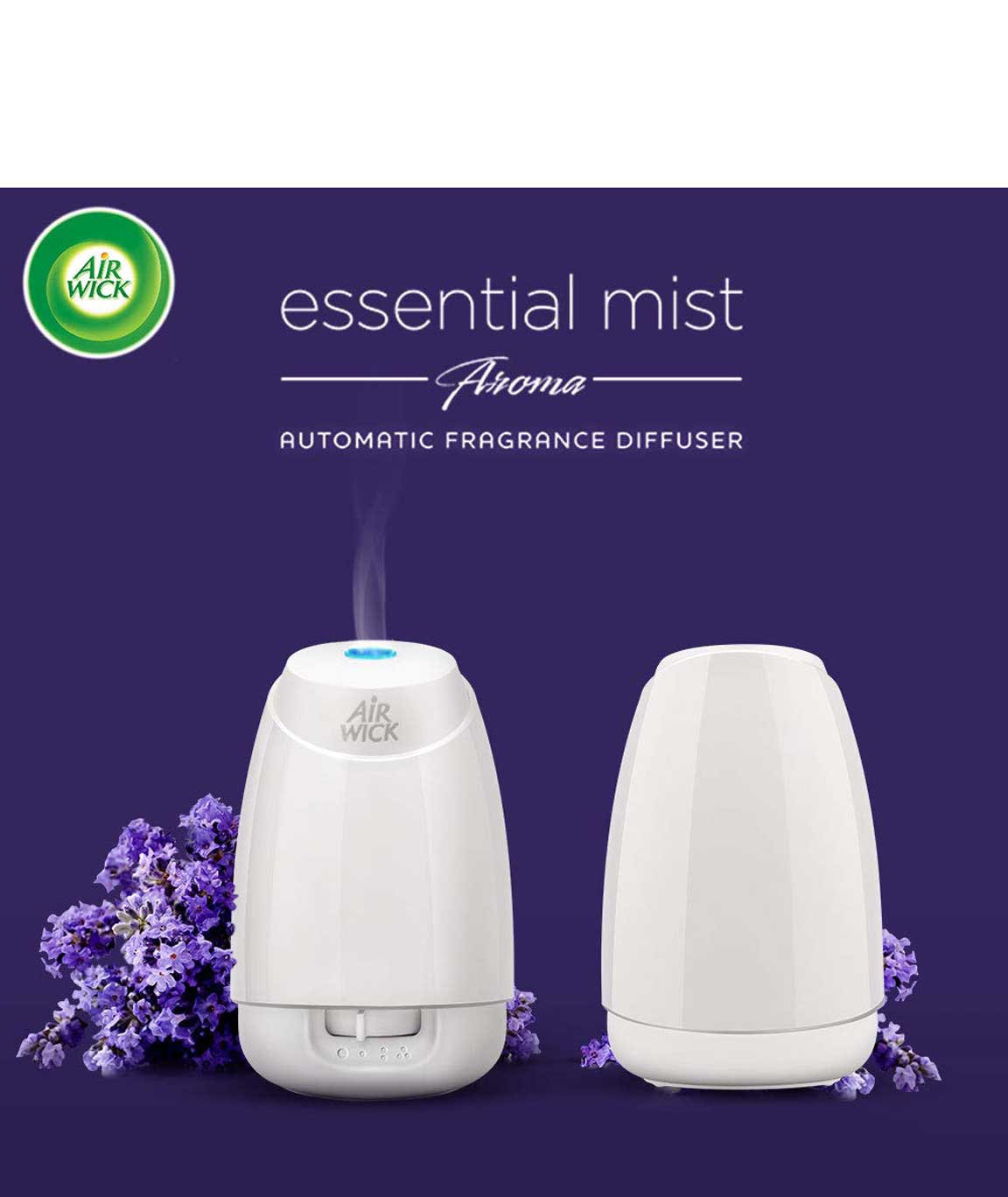 Air Wick Essential Mist Lavadin & Camomille Ароматизатор пълнител с  Лавандула & Лайка 20 мл