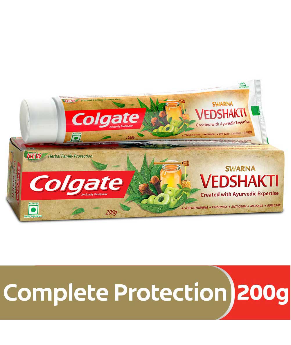 Colgate Swarna Vedshakti Toothpaste - 200gm