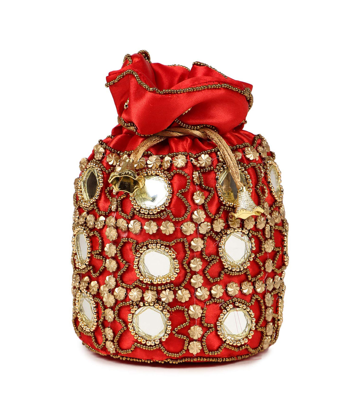 Kaapi Flower Potli Bag | Potli bags, Bags, Silk bag