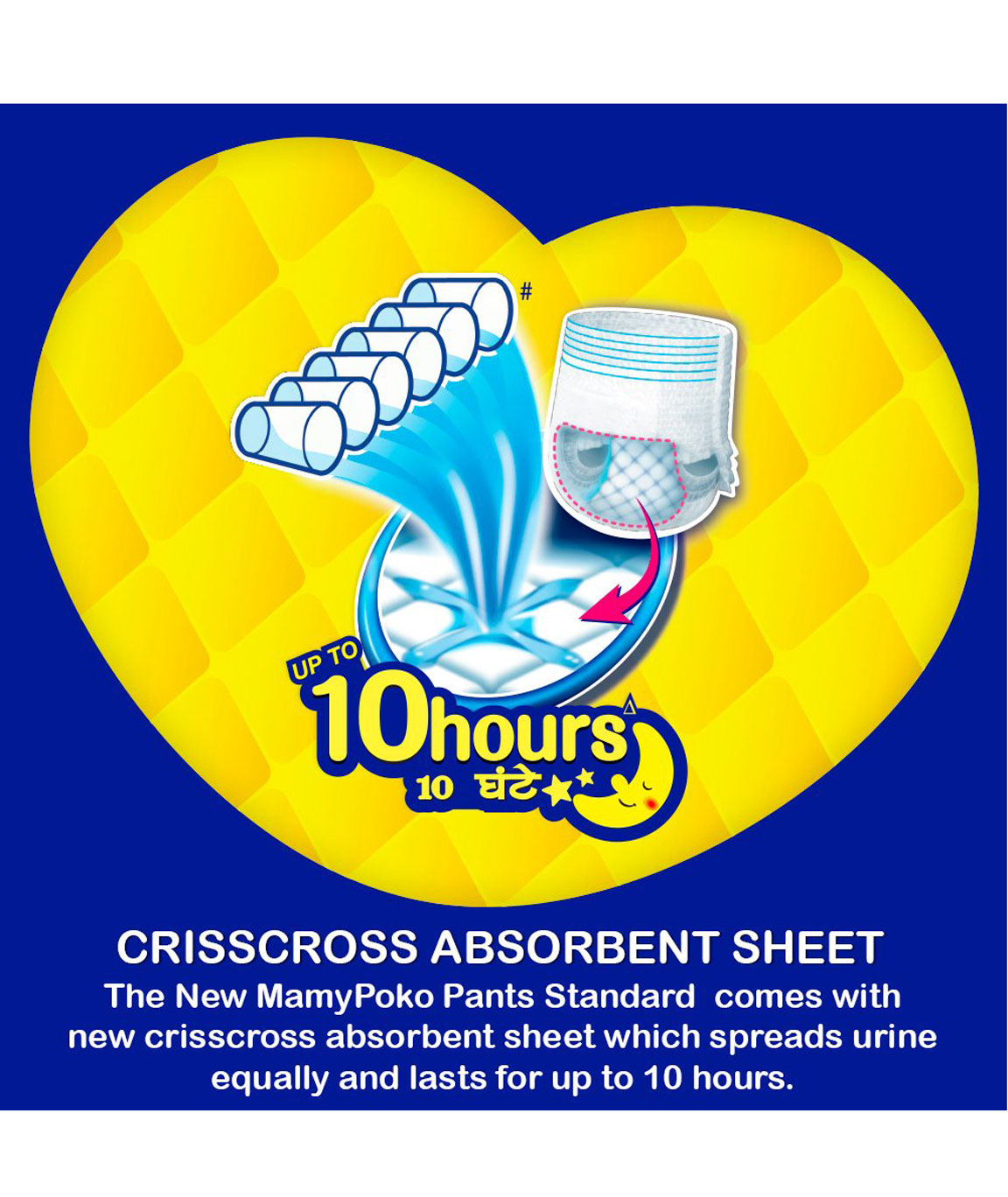 MamyPoko Extra Absorb Diaper Pants | For Up To 12 Hours Absorption | Size  Small: Buy packet of 52.0 diapers at best price in India | 1mg