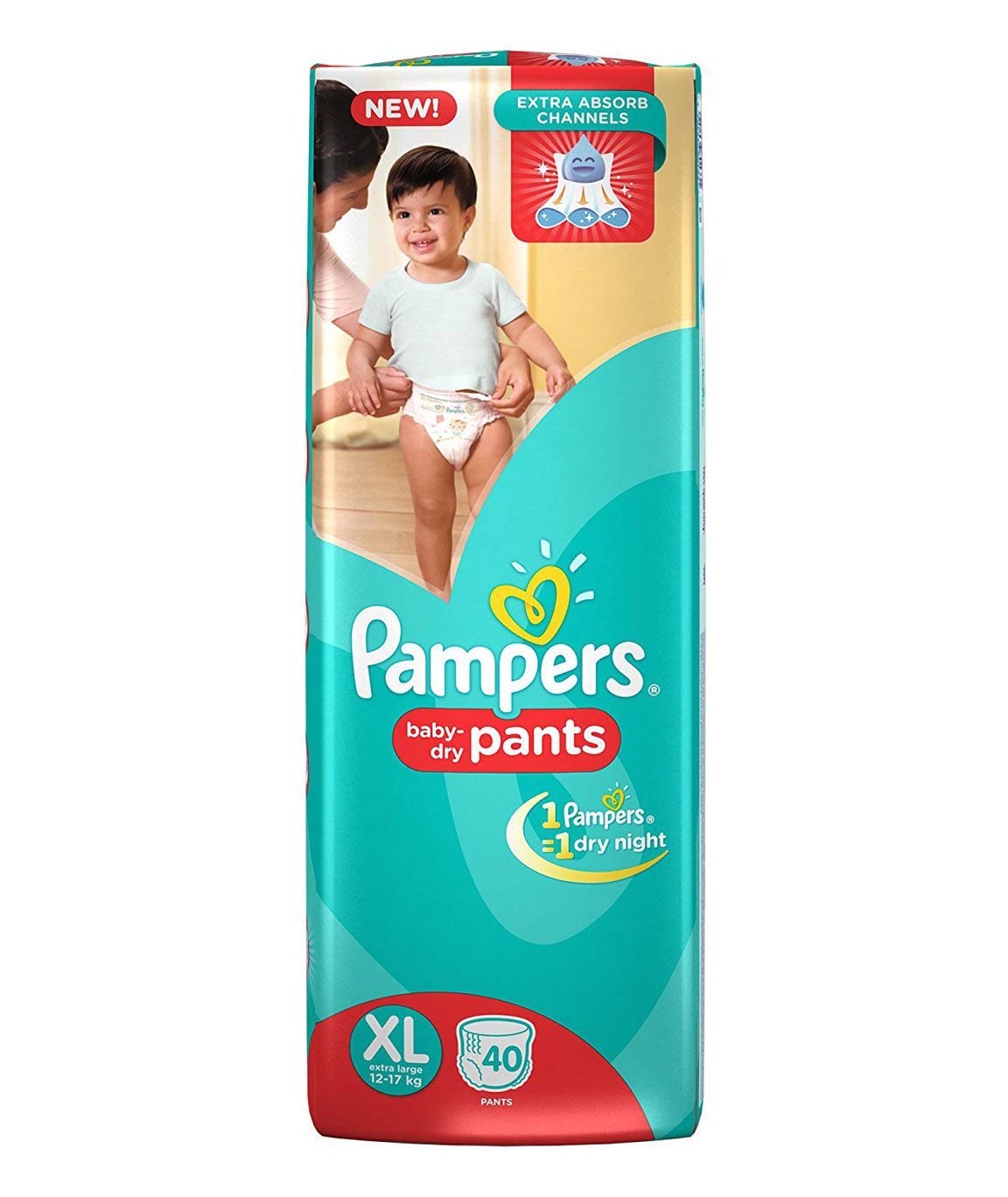 Buy Pampers® Baby-Dry™ Diaper Pants For Newborns Online - Pampers India