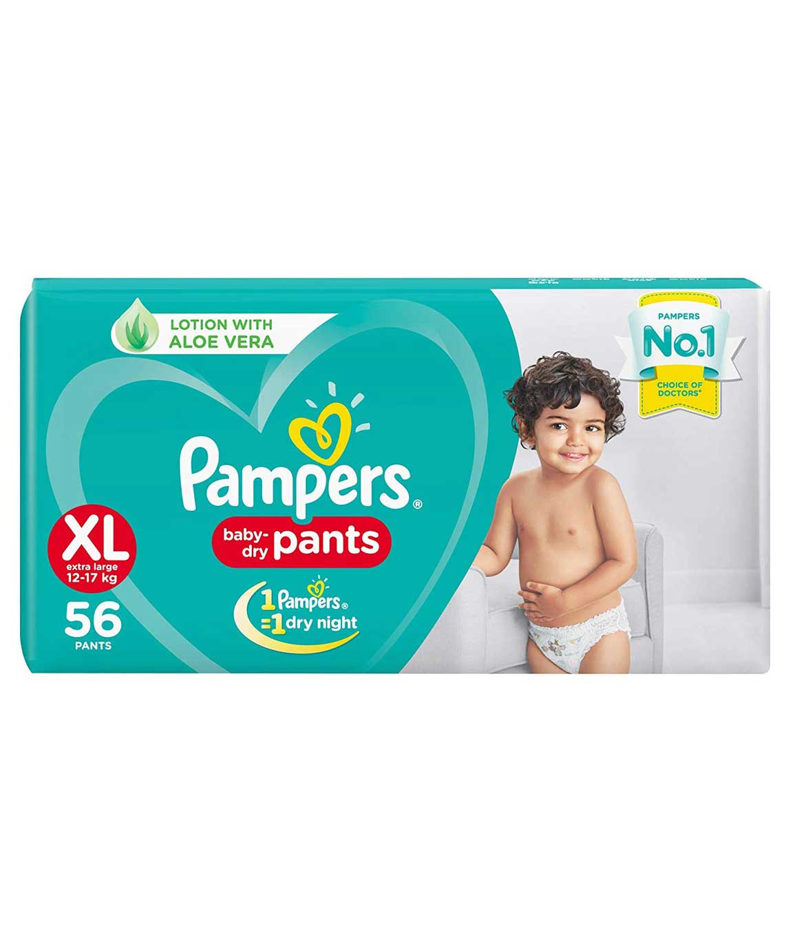 Pampers All round Protection Pants, Extra Large size baby diapers (XL) 56  Count - YouTube