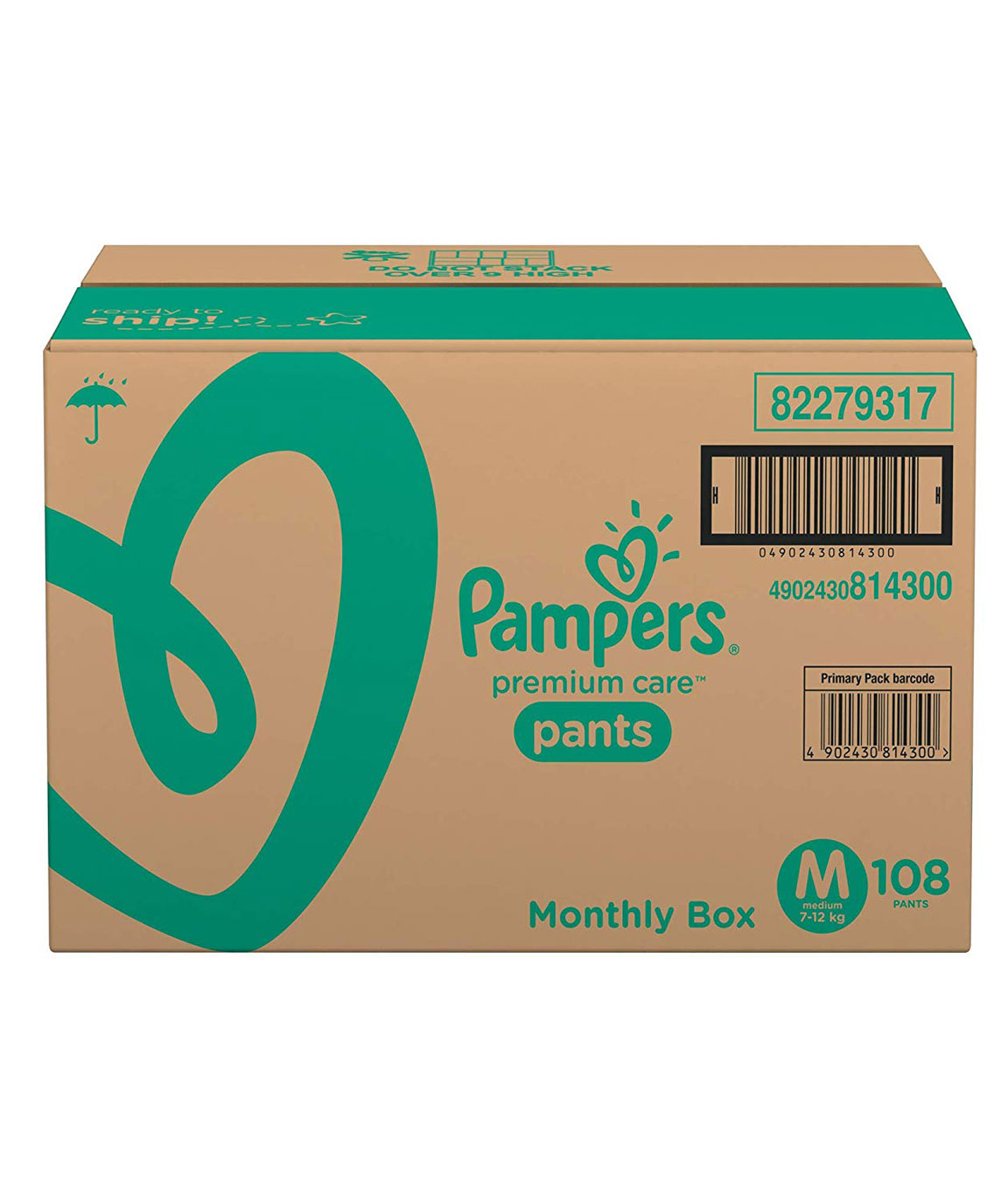 Buy Pampers Premium Care Pants Diapers, Small, S 72 Count & Pampers Premium  Care Pants Diapers, Medium, 54 Count Online at Low Prices in India -  Amazon.in