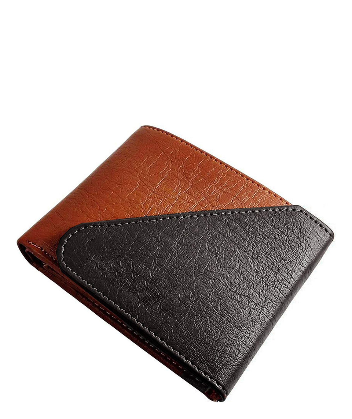 Buy Artificial Leather Wallet For Men Black Gents Purse With Snap Lock  Double Partition Online In India At Discounted Prices